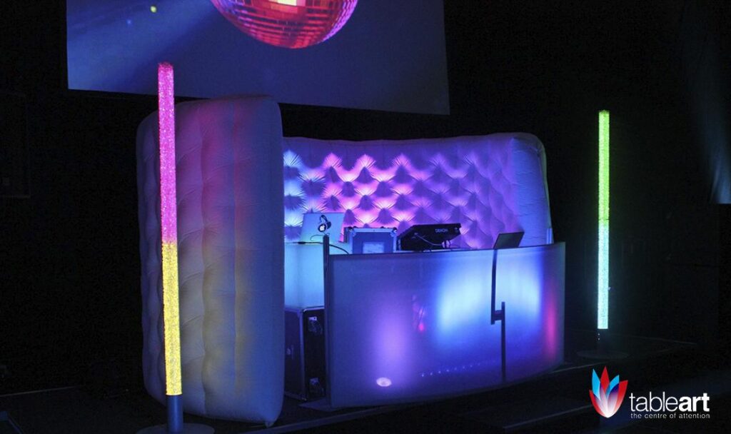 Inflatable Club Decor and DJ Booth for After Dark Promotions - The Dancing  Astronaut Event, Norwich, UK - Inflatable Advertising & Custom Inflatables  Supplier