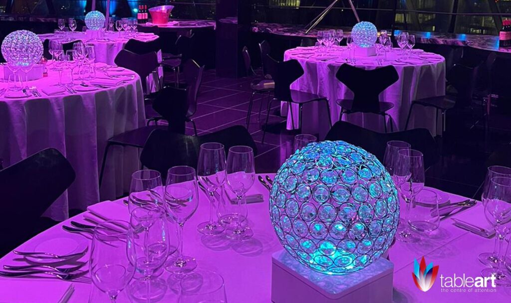 Looking for table centre hire? Contact Table Art today!