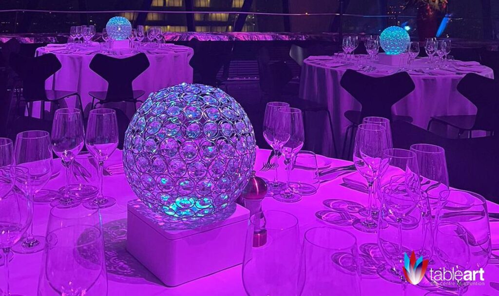 Looking for table centre hire? Contact Table Art today!